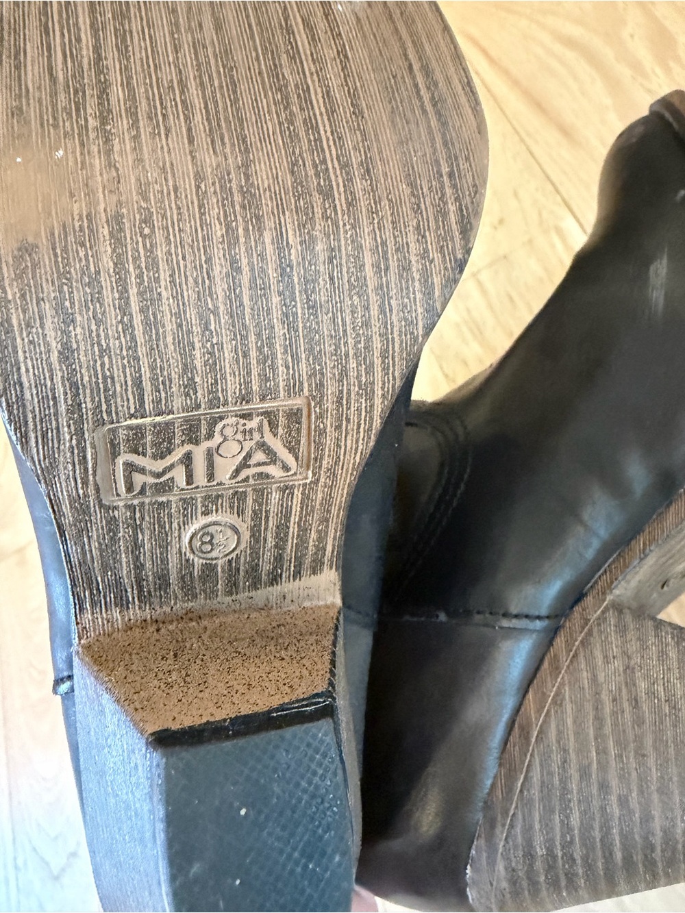 MIA cowboy boots size 8.5 - Picture 6 of 6